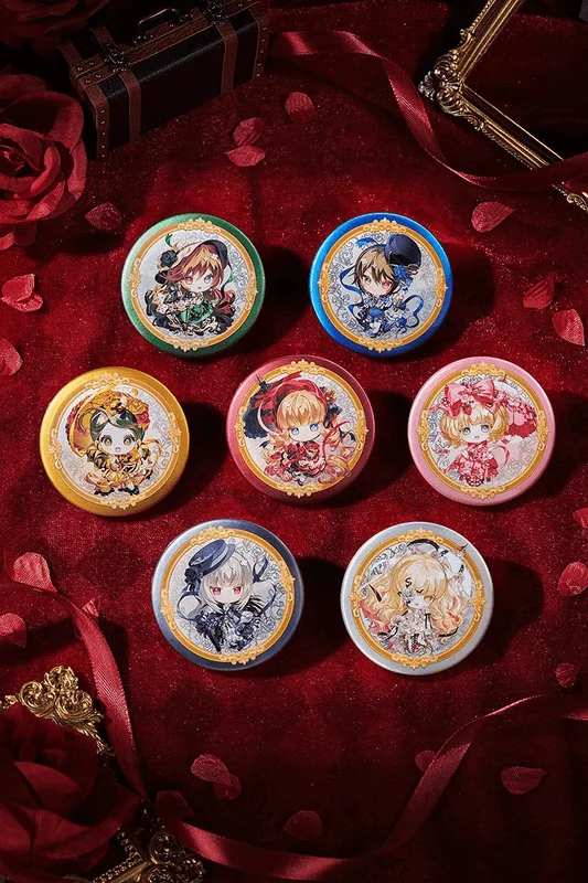 GoodSmile Moment Rozen Maiden Ribbon Series: Collectible Pinback Button (Random) - Rozen Maiden