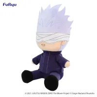 FuRyu Jujutsu Kaisen 0: The Movie　KYURUMARU Big Plush Toy-Satoru Gojo- - Jujutsu Kaisen - photo 2