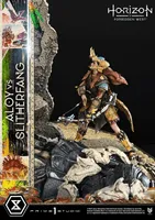Prime 1 Studio Ultimate Diorama Masterline Horizon Forbidden West Aloy vs. The Slitherfang Bonus Version  			 - Horizon Forbidden West - photo 6
