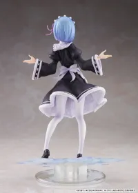 TAITO Re:Zero Starting Life in Another World AMP Figure - Rem (Winter Maid Image Ver.) - Re:ZERO -Starting Life in Another World- - photo 3