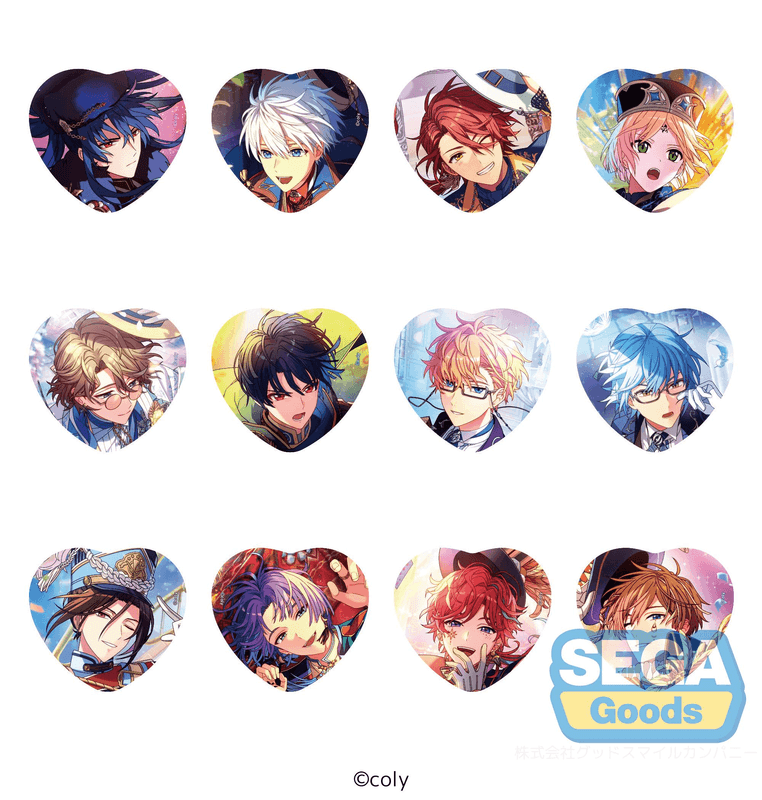 Promise of wizard Heart-Shaped Button Badge Vol.1 (EX)