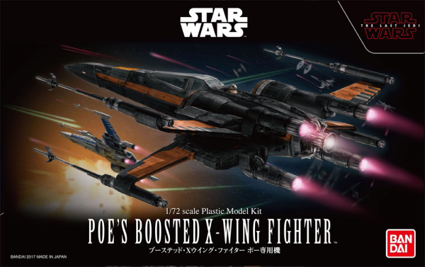 1/72 Poe's Boosted X-Wing Fighter