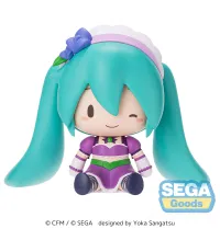 SEGA fuwa petit Hatsune Miku x Love and Berry Dress Up and Dance! Chibi Figure Sparkly Purple - Hatsune Miku - photo 6