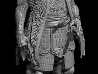 Zodiac Warrior: Dragon Ready-to-Assemble Plastic Model Kit 10