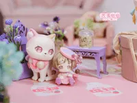 Shenzhen Mabell Animation Development Cat Nizizi-Kitten with you (Set of 6 figures) - Blind Boxes - photo 3