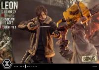 Prime 1 Studio Ultimate Premium Masterline Resident Evil 4 Leon S. Kennedy versus Chainsaw Villager Bonus Version - Video Games - photo 70