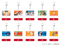 Ramen Akaneko Connecting Acrylic Keychain (1pc / 10pc per box) 12