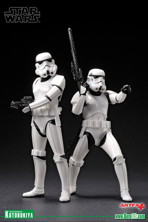 STAR WARS ARTFX+ STORM TROOPER BUILD PACK