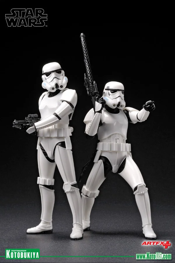 KOTOBUKIYA STAR WARS ARTFX+ STORM TROOPER BUILD PACK - Star Wars