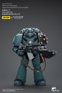 Sons of Horus MKVI Tactical Squad Legionary with Bolter & Chainblade 1