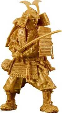 Max Factory PLAMAX 1/12 Kamakura Period Armored Warrior: Gold Color Edition - PLAMAX - photo 2