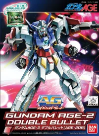 BANDAI HOBBY AG 1/144 #15 Gundam Age-2 Double Bullet - Mobile Suit Gundam AGE - photo 1