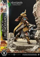 Prime 1 Studio Ultimate Diorama Masterline Horizon Forbidden West Aloy vs. The Slitherfang Bonus Version  			 - Horizon Forbidden West - photo 16