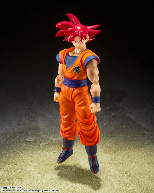 TAMASHII NATIONS SUPER SAIYAN GOD SON GOKU -SAIYAN GOD OF VIRTUE- "DRAGON BALL SUPER", TAMASHII NATIONS S.H.Figuarts - Dragon Ball Super