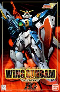 BANDAI HOBBY HG 1/100 Wing Gundam - Mobile Suit Gundam Wing