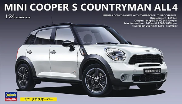 Hasegawa [CD21] 1:24 MINI COOPER S COUNTRYMAN ALL4 - Scale Kits
