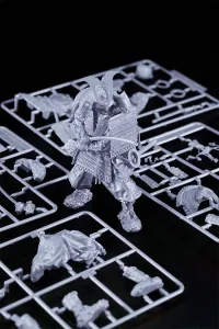 Max Factory PLAMAX 1/12 Kamakura Period Armored Warrior: Silver Color Edition - PLAMAX - photo 3
