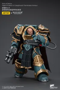 JOYTOY Sons of Horus Legion Praetor in Cataphractii Terminator Armour - Warhammer 40K - photo 5
