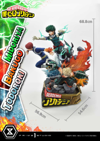 Ultimate Premium Masterline My Hero Academia Midoriya, Bakugo & Todoroki Deluxe Version 83
