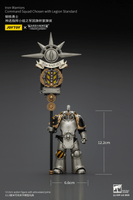 Iron Warriors Command Squad Chosen with Legion Standard 10