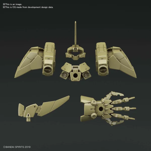 BANDAI HOBBY 30MM 1/144 OPTION ARMOR FOR ELITE OFFICER[CIELNOVA EXCLUSIVE / DARK GREEN] - 30 Minutes Missions (30MM)