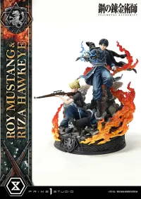 Prime 1 Studio Concept Masterline Fullmetal Alchemist Roy Mustang & Riza Hawkeye DX Bonus Version - Fullmetal Alchemist: Brotherhood - photo 100