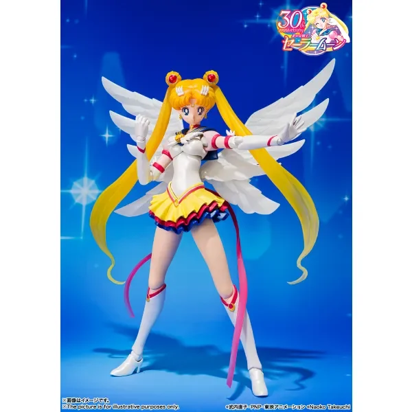TAMASHII NATIONS Eternal Sailor Moon "Pretty Guardian Sailor Moon Sailor Stars" - Sailor Moon