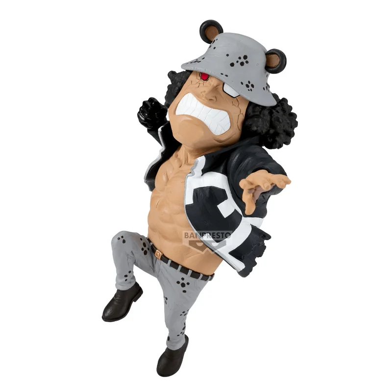BANDAI Bartholomew Kuma -Father's Fist- "One Piece", Banpresto Mega World Collectable Figure - ONE PIECE