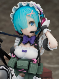 Re:ZERO -Starting Life in Another World- Rem Military ver. 1/7 Scale Figure 9