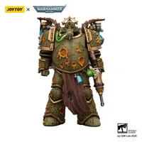 JOYTOY Death Guard Biologus Putrifier with Injector Pistol and Hyper Blight Grenades - Warhammer 40K - photo 7