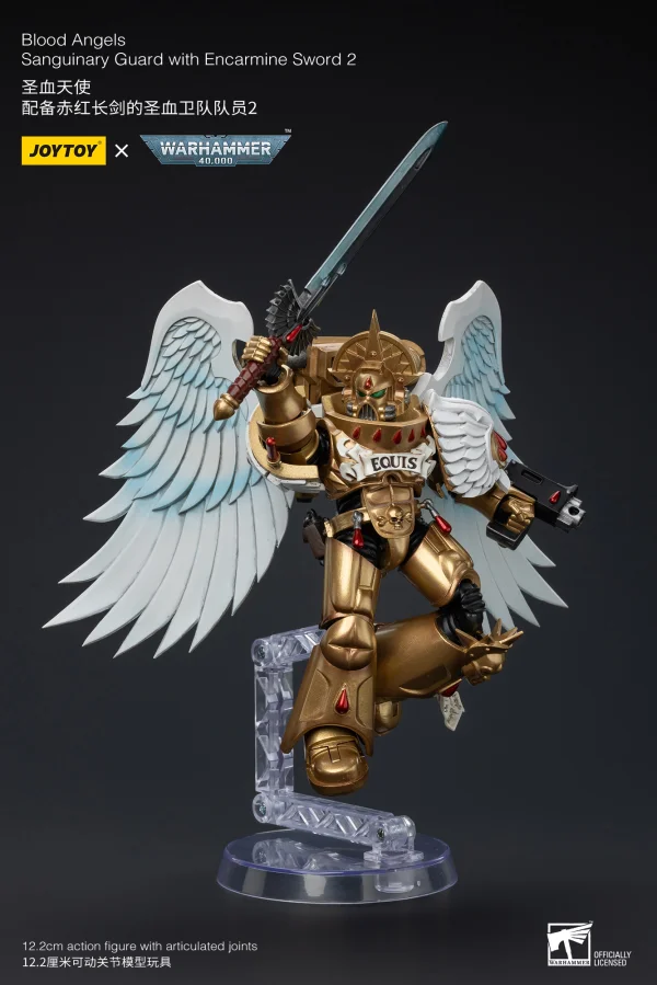 JOYTOY Blood Angels Sanguinary Guard with Encarmine Sword 2 - Warhammer 40K