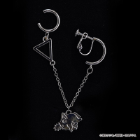 Chainsaw Man Pochita Swaying Clip-On Earrings 1