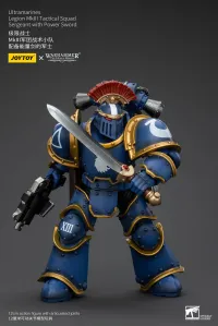 JOYTOY Ultramarines Legion MKIII Tactical Squad Sergeant with Power Sword - Warhammer 40K - photo 2