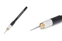 HG Micro Chisel Set 4 Blades + Grip (Black) 4