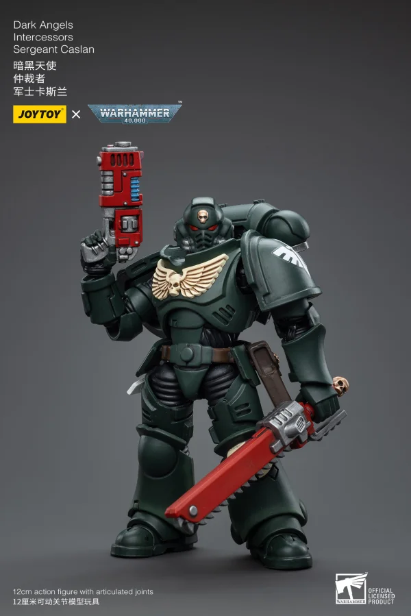 JOYTOY Dark Angels Intercessors Sergeant Caslan - Warhammer 40K