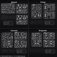 XENOGEARS  STRUCTURE ARTS  1/144 Scale Plastic Model Kit Series Vol. 1 (Box) 46