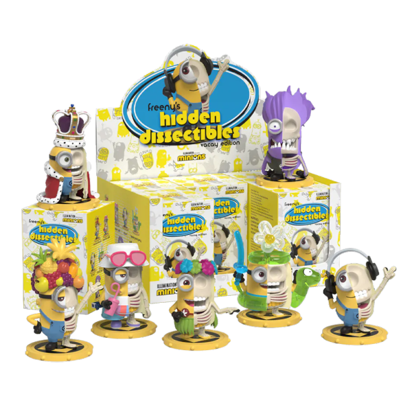 Hidden Dissectibles: Minions Series 01 (Vacay ed.) (6pc per box)