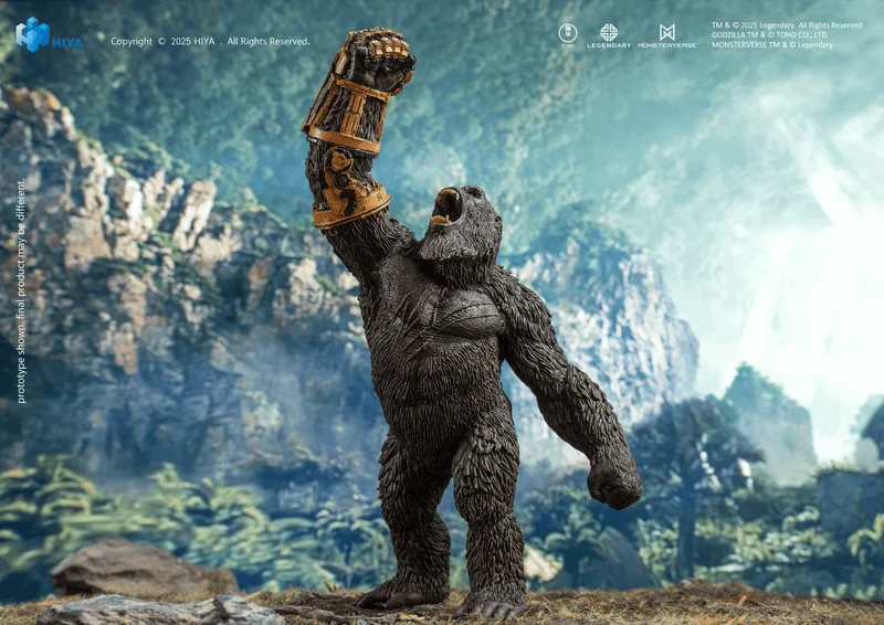 HIYA TOYS HIYA Stylist Series None Scale 8.7 Inch Godzilla x Kong The New Empire Kong B.E.A.S.T. Glove Version PVC statue - Godzilla