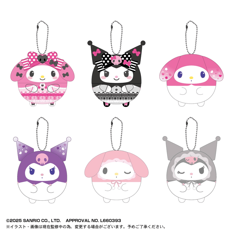 Sanrio characters FUWA KORORIN 8 BLIND BOX