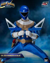 threezero Power Rangers Zeo - FigZero 1/6 Zeo Ranger III Blue - Power Rangers - photo 3