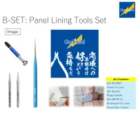 GodHand GH-LNY-25B-SET Panel Lining Tools Set - Tools - photo 1