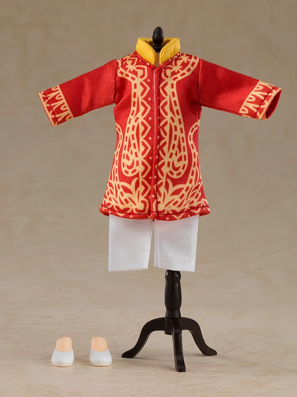 GOOD SMILE COMPANY Nendoroid Doll Outfit Set: World Tour India - Boy (Red) - Figure Accessories