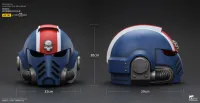 JOYTOY Ultramarines Lieutenant Titus' MKX Helmet - Warhammer 40K - photo 5