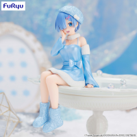Re:ZERO -Starting Life in Another World-　Noodle Stopper Figure -Rem Snow Princess Pearl Color ver.- 2