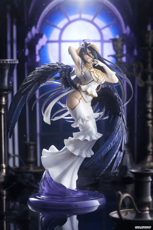 TAITO Overlord T-most Figure - Albedo (Pure White Devil Ver.) - Overlord