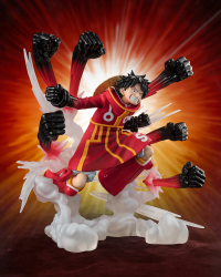 [EXTRA BATTLE] MONKEY.D.LUFFY -GUM-GUM HAWK GATLING- "ONE PIECE", TAMASHII NATIONS FiguartsZERO 5