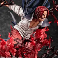 MegaHouse Portrait.Of.Pirates ONE PIECE “SA-MAXIMUM” Leader of Red Hair Pirates Red-Haired Shanks Kamusari - ONE PIECE - photo 5