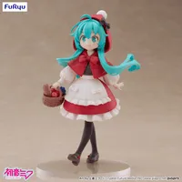 FuRyu Hatsune Miku Desktop Fairy Hatsune Miku  Little red riding hood ver. - Hatsune Miku - photo 2