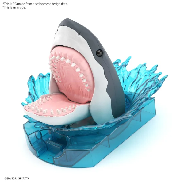 BANDAI HOBBY Exploring Lab Nature Great White Shark - PLANNOSAURUS