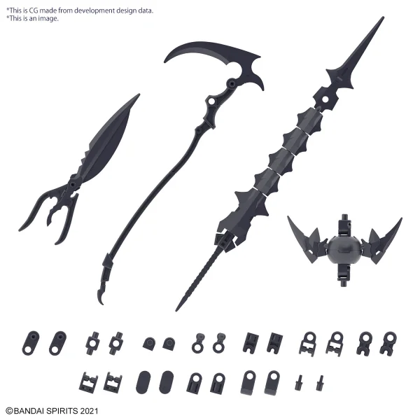 BANDAI HOBBY 30MS OPTION PARTS SET 10 (REAPER ARMOR) - 30 Minutes Sisters (30MS)